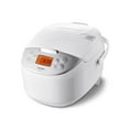 thumbnail image 1 of Arrocera Toshiba de 1,4 L, 6 tazas, sin cocinar, con Fuzzy Logic, color blanco, 1 of 7