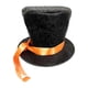 thumbnail image 1 of Sombrero de copa, accesorio de fiesta, sombreros para Halloween, disfraces, actuaciones y fiestas. Negro, 1 of 9