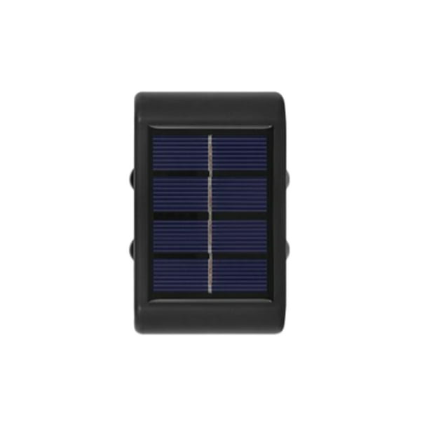 Bewildely Lámpara decorativa de luz Solar de 2 piezas, valla que funciona con batería, iluminación de carretera, luces de calle ahorradoras de energía, Iluminación y accesorios Luz blanca Bewildely HA073190-01