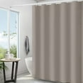 thumbnail image 5 of PEVA Shower Curtain Liner 100% Waterproof and Mildew Proof Odorless 70*72 IN, 5 of 11