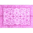 thumbnail image 1 of Ahgly Company Indoor Rectangle Oriental Purple Traditional Area Rugs, 5' x 7', 1 of 4