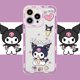 thumbnail image 1 of Funda de teléfono Sanrio Kuromi Cinnamoroll para iPhone 14 13 12 Mini 11 Pro Max X XR XS 7 SE 2020 Plus, funda transparente de silicona suave xuanjing unisex, 1 of 2