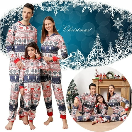 

Christmas Onesies Pajamas For Family - Family Christmas PJs Matching Sets