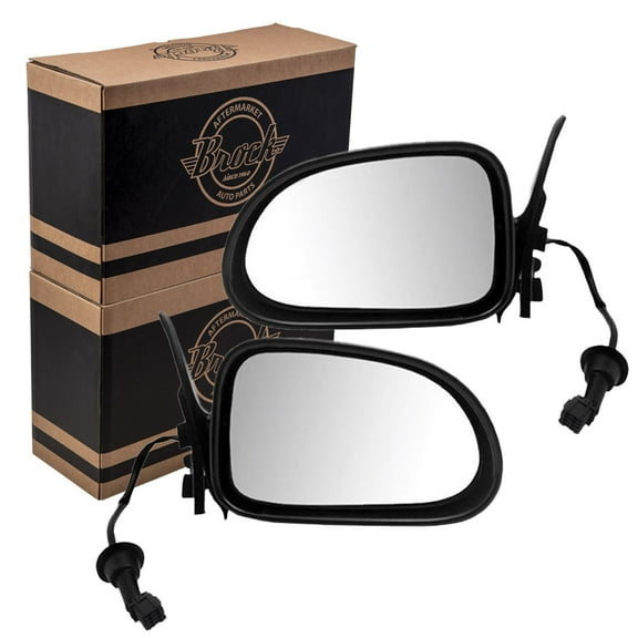 Brock Power Mirror for 2001-2004 Dakota Non-Fold Set 55077251AB 2001-2003 Durango