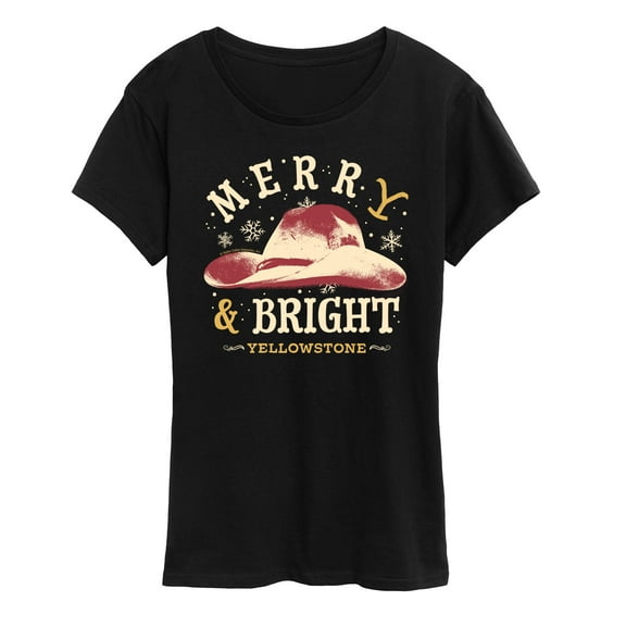 Yellowstone - Merry And Bright - Women's Short Sleeve Graphic T-Shirt