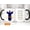 Black, variant on College Graduation Gifts For Him Class of 2026 Senior High School Graduation Mug Personali