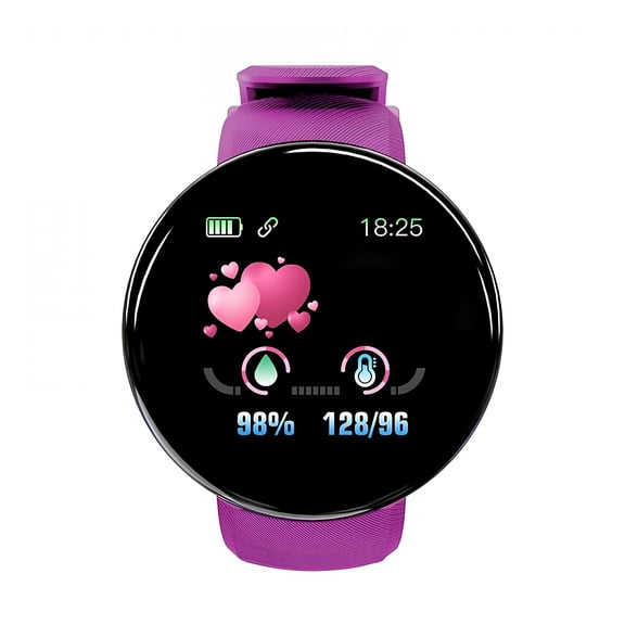GJX Waterproof Fitness Smartwatch - Sleep Tracker, Call Alerts, IP65, USB Charge, Multi-Sport Modes