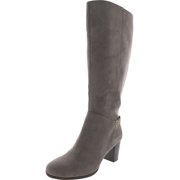 Giani Bernini Womens Adonnys Leather Wide Calf Knee-High Boots