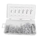 thumbnail image 3 of 150 Clips De Resorte De Pasador De Chaveta Doble M2-M8 Pasadores De Seguridad Sunnimix Pasador de chaveta ondulada tipo R de 150 piezas, 3 of 8