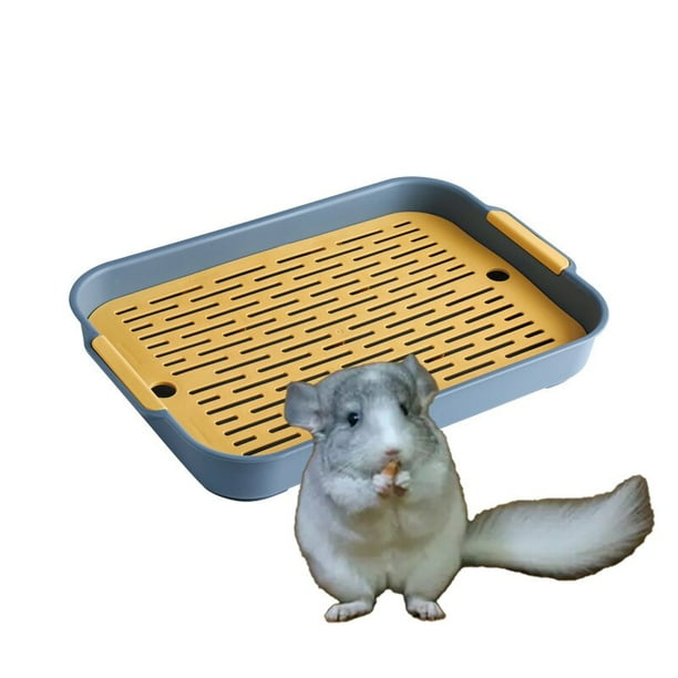 Small Pet Supplies Toilet Antiturnover Litter Box Trainer Corner