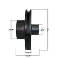 thumbnail image 2 of Jandy 2HP Impeller with Screw, Backplate O-Ring for Pro Series SHPF/SHPM Pumps, 2 of 6