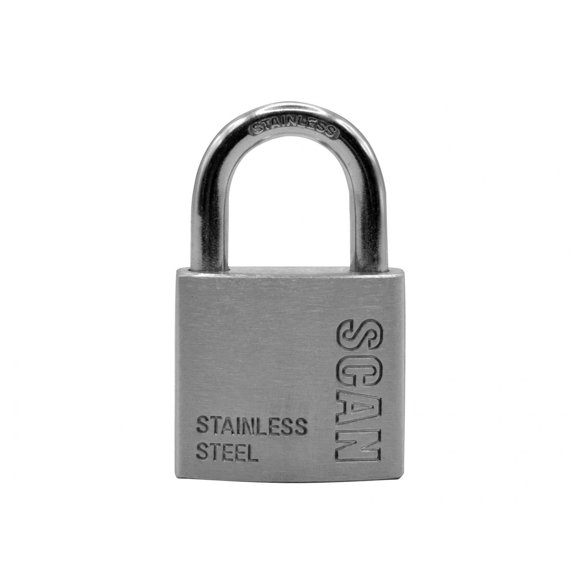 Scan Stainless Steel Padlock