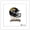 White Framed Version, variant on Gallery Pops NFL Jacksonville Jaguars - Drip Helmet Wall Art, Unframed Version, 12" x 12"