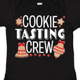 thumbnail image 4 of Inktastic Christmas Cookie Tasting Crew with Holiday Cookies Boys or Girls Baby Bodysuit, 4 of 5