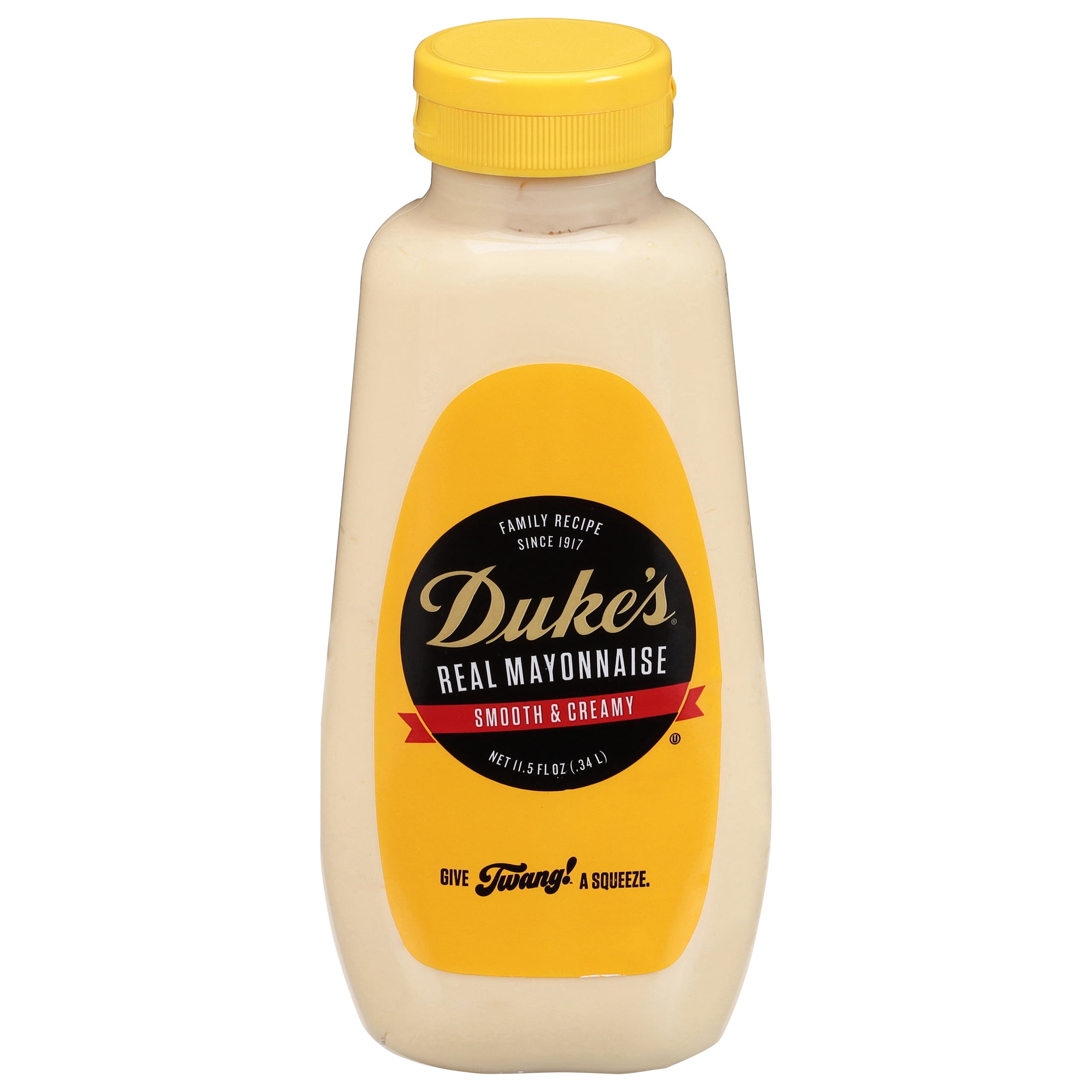(4 pack) Duke's Real Mayonnaise, 11.5 oz. Squeeze Bottle