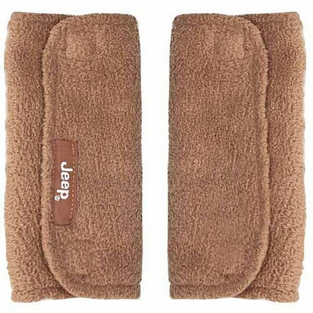 Jeep Strap Covers, Brown