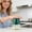 Green, variant on Garlic Chopper Vegetable Food Chopper Food Processor Portable Rechargeable Cordless Chopper For Onion Meat & Fruits