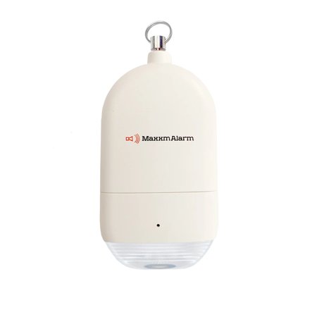 MaxxmAlarm illume Personal Alarm + LED Light White