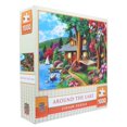 thumbnail image 3 of MasterPieces 1000 Piece Jigsaw Puzzle | Around the Lake, 3 of 6