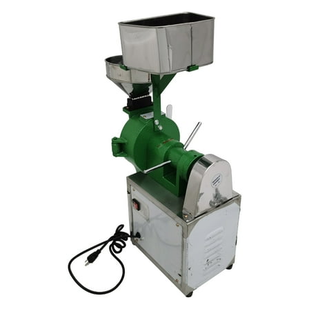 Commercial Grain Grinding Machine Rice Soybean Grinder Machine Dry and Wet 110V