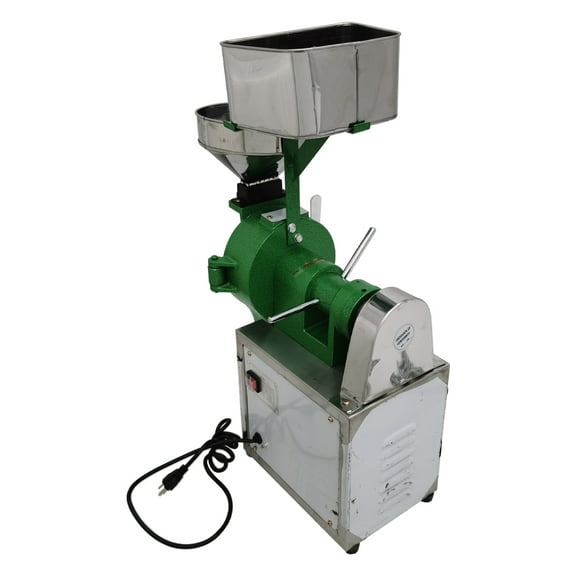 Commercial Grain Grinding Machine Rice Soybean Grinder Machine Dry and Wet 110V