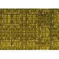 thumbnail image 1 of Ahgly Company Machine Washable Indoor Rectangle Abstract Yellow Modern Area Rugs, 3' x 5', 1 of 4