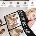 thumbnail image 5 of Custom Blankets Customized Use Your Child, Sister, Family Photo Text Collage Throws Blanket Personalized Bedding Blanket Home Decor, A Great Gift for Your Family, 40" x 60" Blankets, 5 of 5