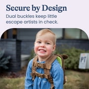 Goldbug Safety Harness Backpack with Removable Tether, Walking Harness for Toddlers, Monkey
