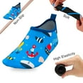 thumbnail image 6 of Kids Summer Non-Slip Lightweight Swim Water Shoes, Aqua Socks, Pool ; Beach Walking Shoes for Toddlers, Kids, Boys and Girls, Sailor Boy, Little Kid 12.5/13, 6 of 8