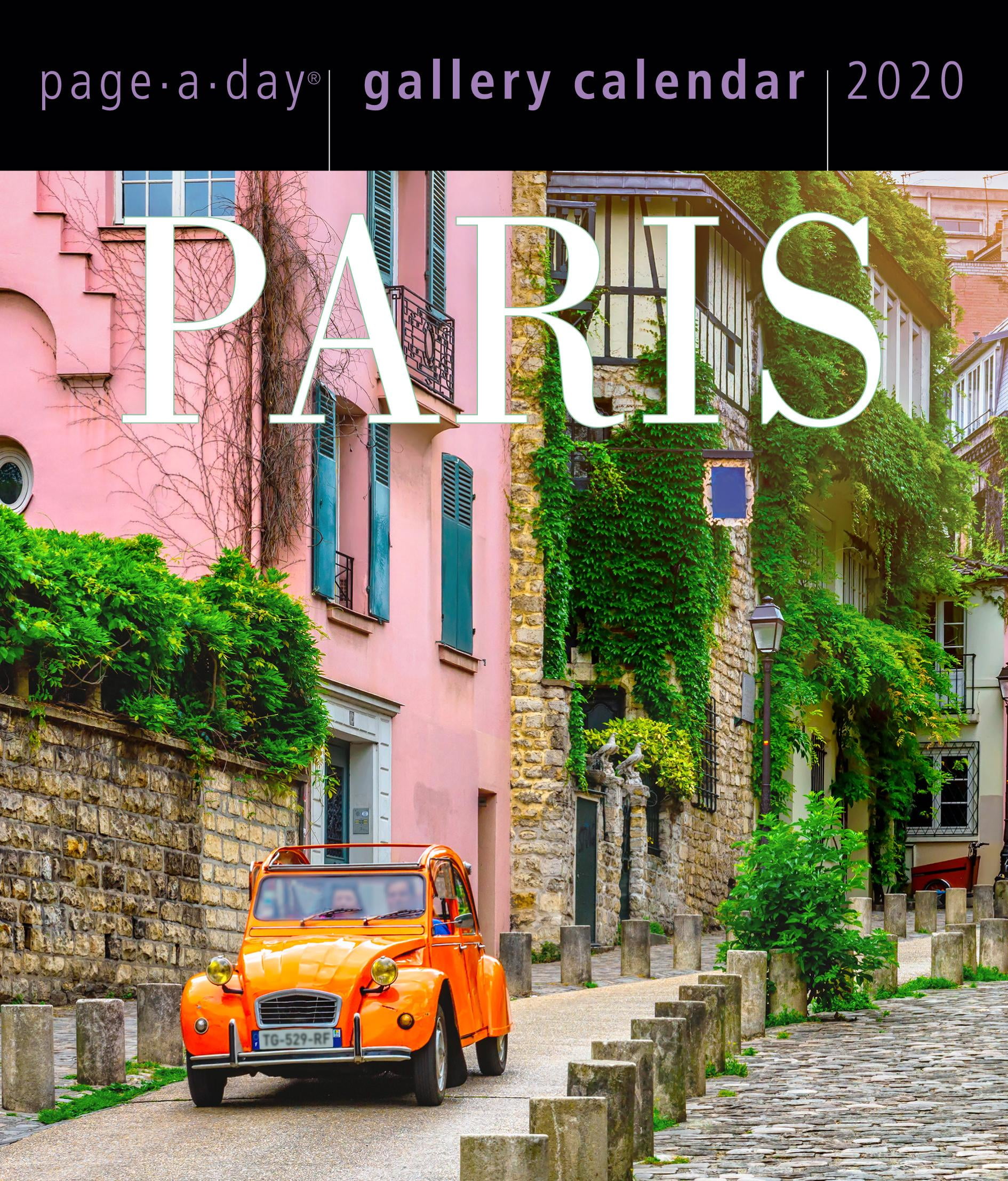 Paris PageADay Gallery Calendar 2020 (Other)