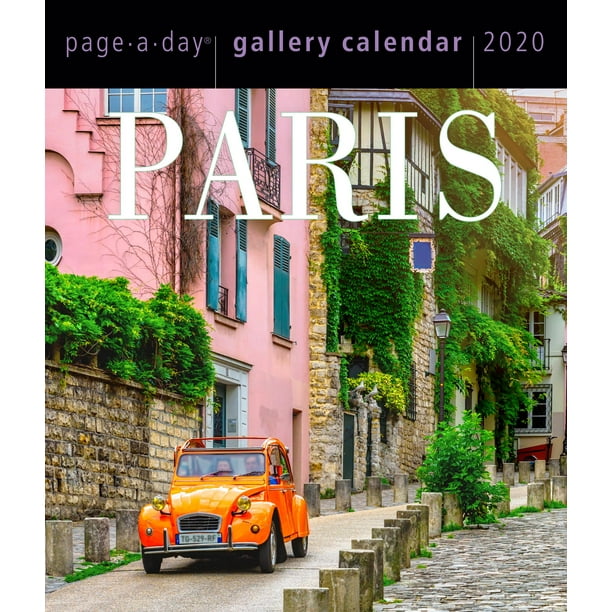 Paris PageADay Gallery Calendar 2020 (Other)