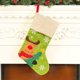 thumbnail image 2 of Decoraciones Del Árbol de Navidad Calcetines Ornamentos Del Árbol de Navidad Bolsas de Regalo de Santa Claus Bolsas de Regalo de Navidad Multicolor de Poliéster 28x44cm, 2 of 6