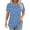 Style 02, variant on Womens Short Sleeve T-Shirts Plus Size Summer Tops with Sleeves Women's New Short Sleeve Round Neck Pullover Chest Pleated Casual Blouses Print Top