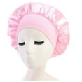 thumbnail image 2 of Hair Bonnets for Women: Soft Elastic Night Sleeping Satin Bonnet, Satin Hair Bonnet for Sleeping 2 Pack, 2 of 2