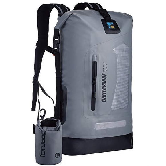 IDRYBAG Bolsa seca impermeable Dry Sack 20L/30L/40L, Mochila seca ligera para deportes acuáticos, Bolsa seca flotante impermeable para kayak, navegación, canotaje, rafting