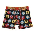 thumbnail image 3 of Sonic the Hedgehog Modern All-Over Prints Boys' Boxer Briefs Multipack (5 Pack) -Medium (8), 3 of 7