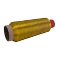 thumbnail image 2 of 2X Hilos de Bordado de Puntada de de Computadora 3000M de Hilo de Coser Hilo Metalico Textil de Bordado Tejido Dorado, 2 of 5