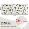 thumbnail image 5 of Cute Animal Dogs Kitchen Rug Mat,Kitchen Runner Rugs Non Skid Washable,Decorative Kitchen Floor Mats for Kitchen,Sink,Laundry,17"X47", 5 of 5