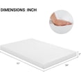 thumbnail image 7 of Dkelincs 5 inch Gel Memory Foam Full Size Mattress Gel Infusion, Comfy Support, CertiPUR-US Certified/ Bed-in-a-Box Mattress, White, 7 of 7