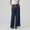 Blue, variant on SNKSDGM Women's Plus Dress Pants Women High Waisted Stretch Work Pants Women Plus Size Petite High Waisted Wide Leg Pants for Women Versatile Loose Fit Casual Trousers and Comfortable Long Pants