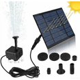 thumbnail image 1 of Solar Panel Water Pump,Garden,Outdoor Use_Perfect Gift, 1 of 5