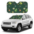 thumbnail image 2 of Fuzoiu Camp In The Forest Print Car Windshield Sunshade,Foldable Reflective Sun Visor,Windshield Sun Shade,UV Rays Sun Visor Shade,Auto Front Sun Shield Shade-Medium, 2 of 8