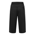 thumbnail image 5 of Pantalons Courts d'Été Décontractés pour Femmes avec Poches, 5 of 5