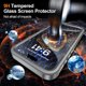 thumbnail image 3 of Funda para iPhone 16 Pro, carcasa protectora completa, resistente, trasera transparente, híbrida, magnética, de carga inalámbrica, de TPE PC con pantalla integrada, a prueba de golpes, 3 of 6