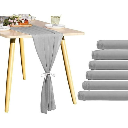 

BAMILL Table Runner Table Cloth 30x300cm for Banquet Decor Wedding Party Decoration