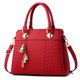 thumbnail image 3 of Nuevo bolso de moda para mujer, bolso Vintage, bolso informal, bolsos de mensajero para mujer, bolso con asa superior, cartera de cuero negro y azul, 3 of 6