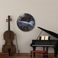 thumbnail image 1 of Reloj de pared acrílico de 12 ", números arábigos que no hacen tictac, relojes de silenciosos para , sala de , , estilo E I Soledad Reloj de pared, 1 of 8