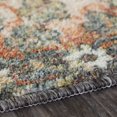 thumbnail image 7 of Mohawk Home Prismatic Sofia Blush by Under the Canopy Traditional Abstract Under the Canopy Precision Printed Area Rug, 5'x8', Navy & Orange, 7 of 7