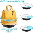 thumbnail image 3 of Leadleds 360 Rotating Display Stand, 7.9" Top Mirror Remote Control Motorized Display Turntable Usb Powered for Photography Products and Shows, 3 of 8