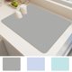 thumbnail image 1 of Alfombrilla de secado de platos multiusos | Encimera de cocina y fregadero absorbente de tierra de diatomeas | Antideslizante resistente al calor hasta 450 °F | Fácil de limpiar | Revestimiento de, 1 of 7